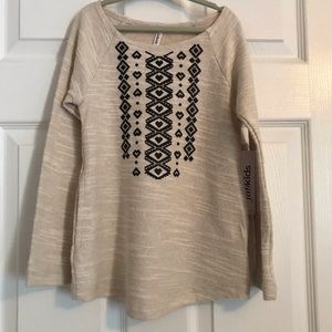 Boho style girls tunic